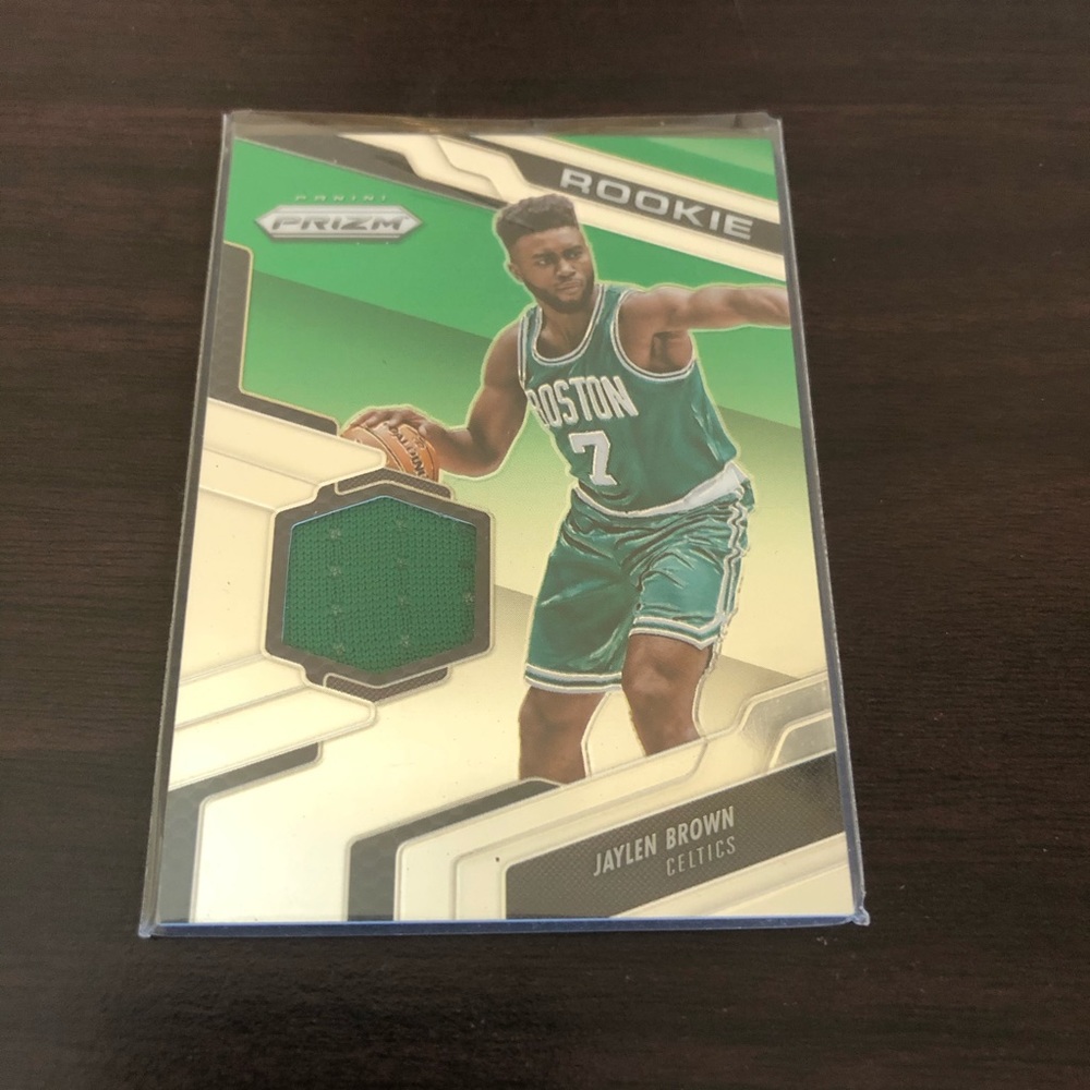 Panini Prizm Jalen Brown Jersey Rookie Card #3